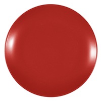 Farfurie ceramica rosie de Paste, DecorCasa, 19 cm