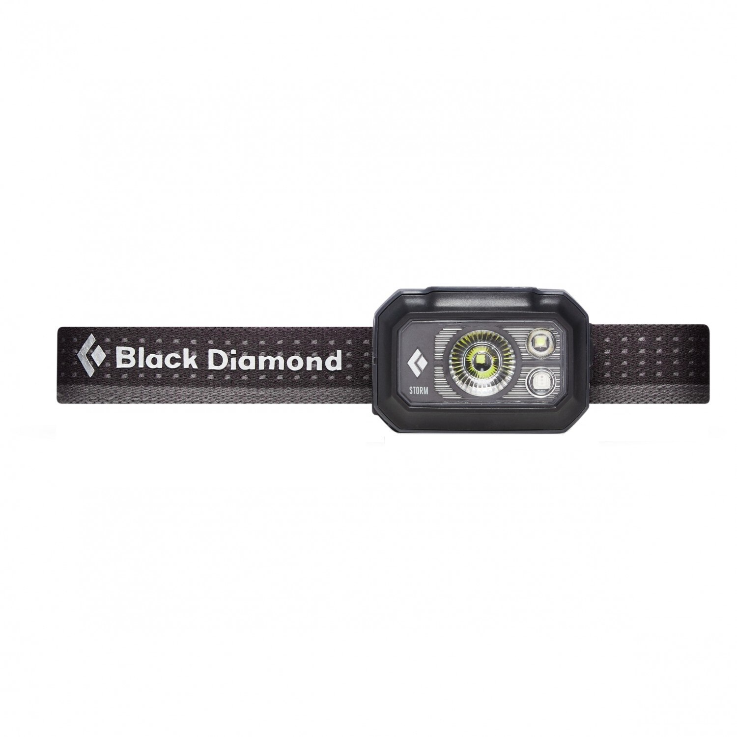 Lanterna de cap Black Diamond Storm 375lm, 100m negru-gri