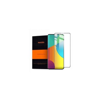 Folie Sticla Samsung Galaxy A71 - Mocolo 5D Full Glue Black Folie Sticla Samsung Galaxy A71 - Mocolo 5D Full Glue Black