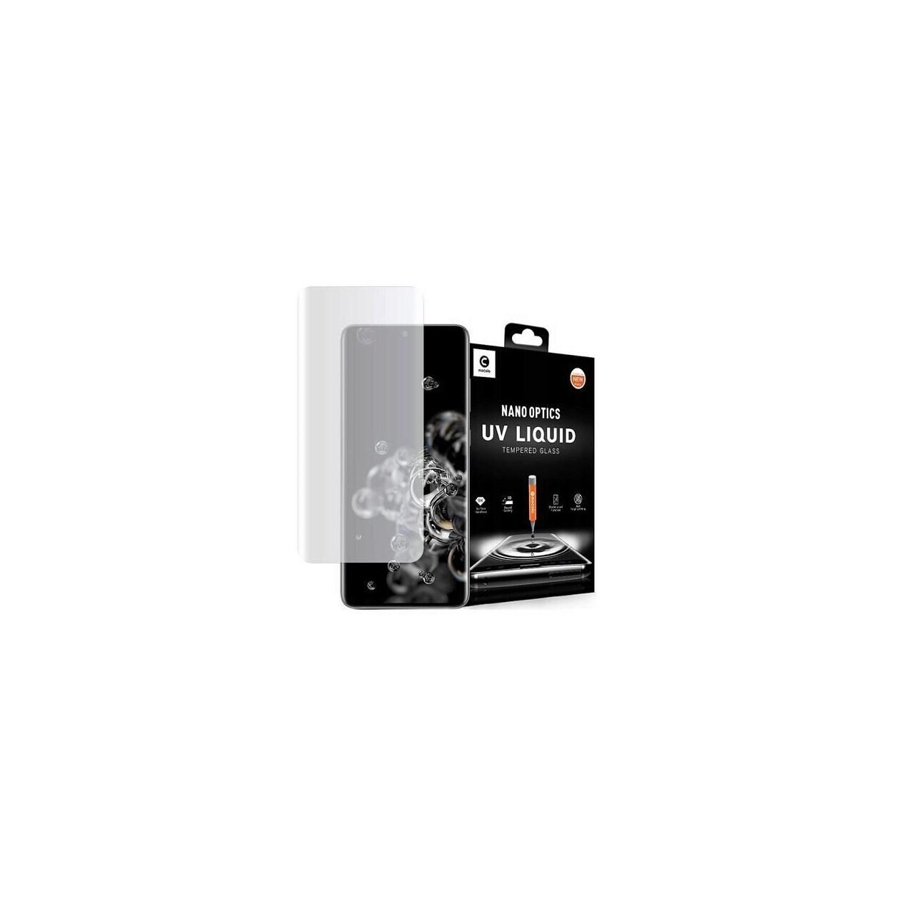 Folie Sticla Samsung Galaxy S20 Ultra - Mocolo 5D UV Glass Clear
