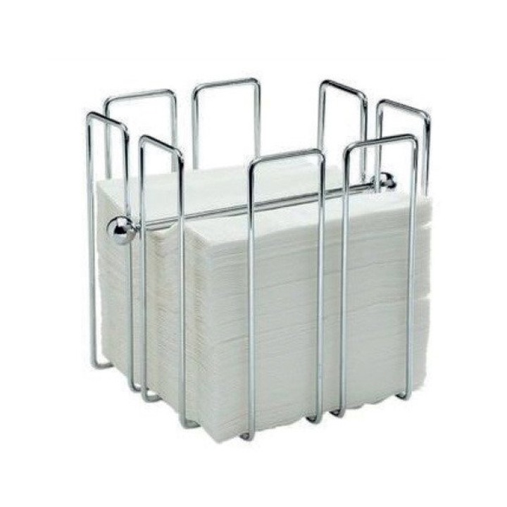 Салфетник с тежест APS, За 150 бр, Инокс, 19х19 см, Н19 см