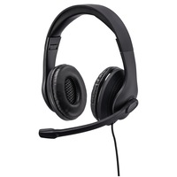 Casti Hama HS-USB300, Negru