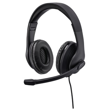 Casti Hama HS-USB300, Negru Casti Hama HS-USB300, Negru