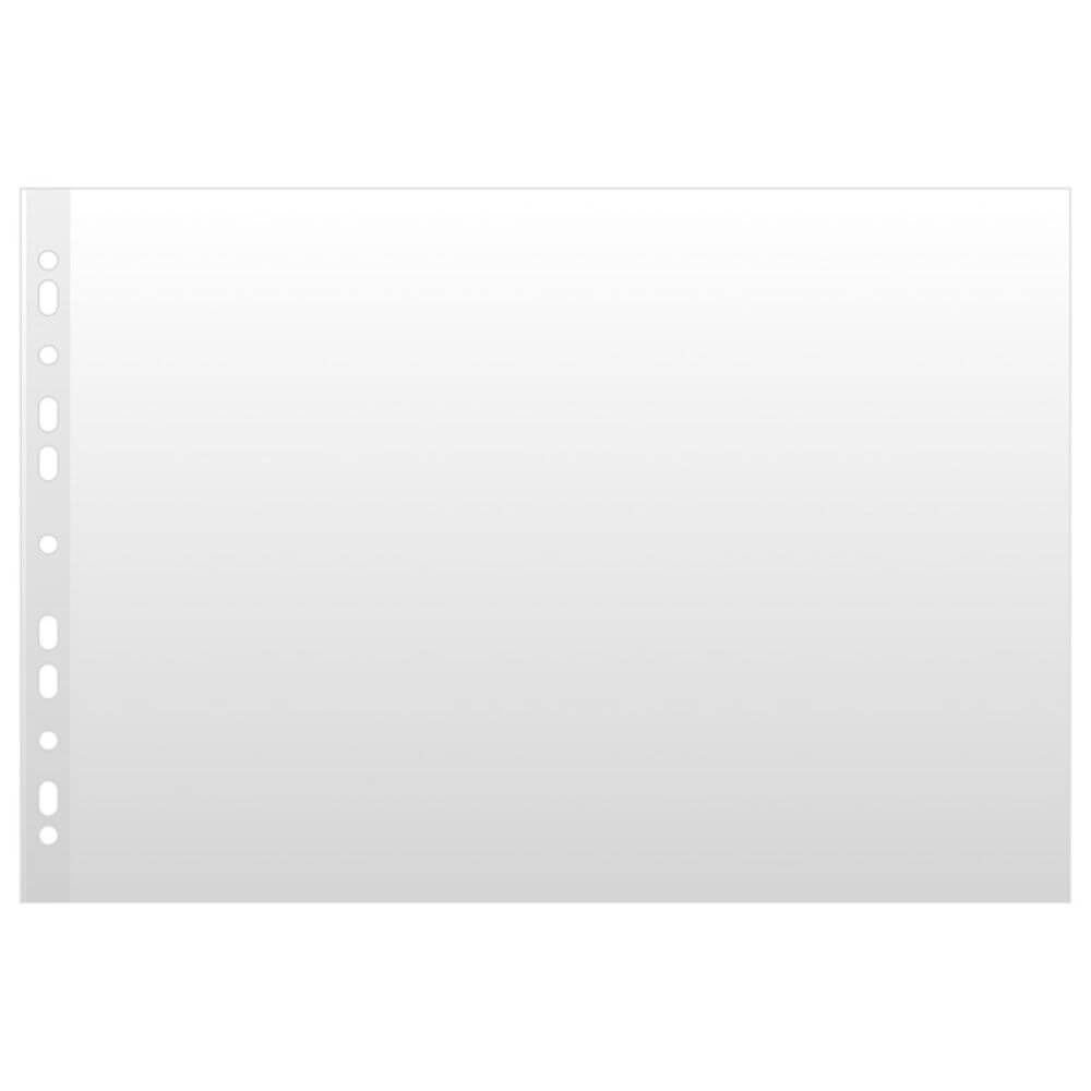 Set 50 Folii de Protectie A3 Orizontale DONAU, 120 MIC, Transparente