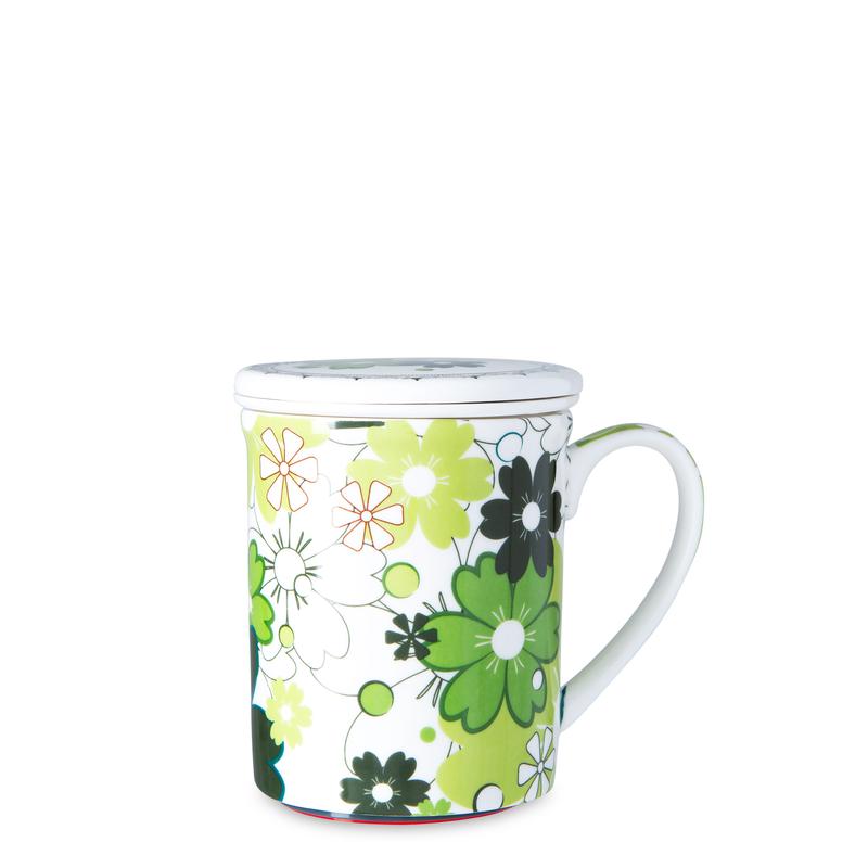 Cana Mighty Mug Ceramica Floral