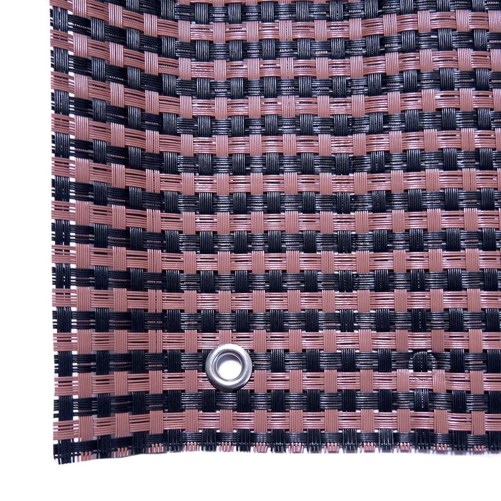 Paravan pentru balcoane sau terase, Strend Pro Polyratan 77, dimensiune 0.9x3 m, UV, 800 g/m2