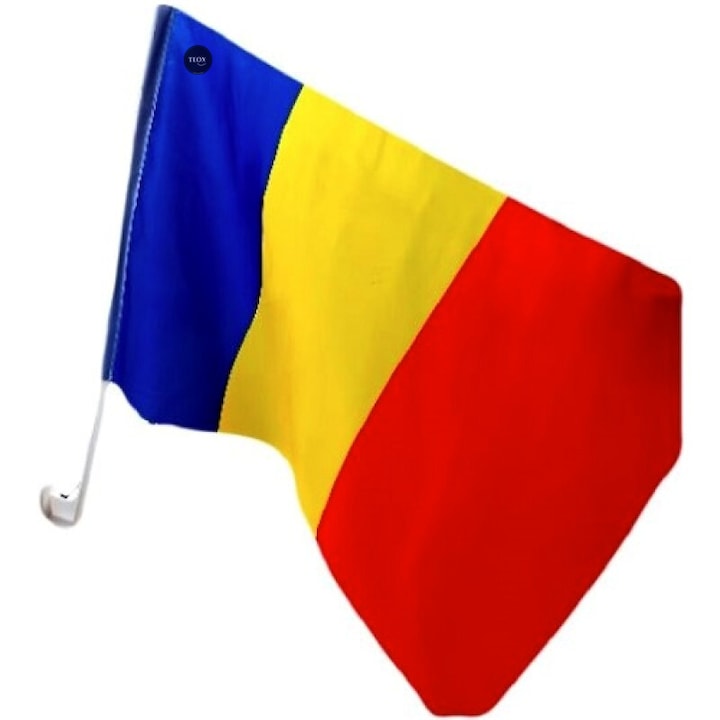 Steag Romania Pentru Masina 45 x 30 cm