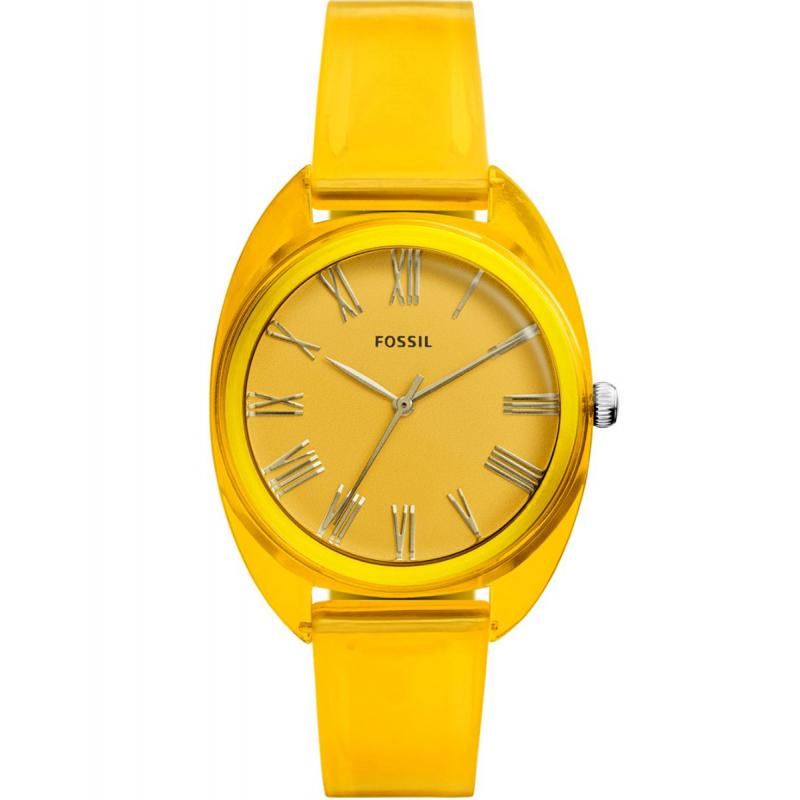 Ceas dama Fossil ES4860 Quartz Galben