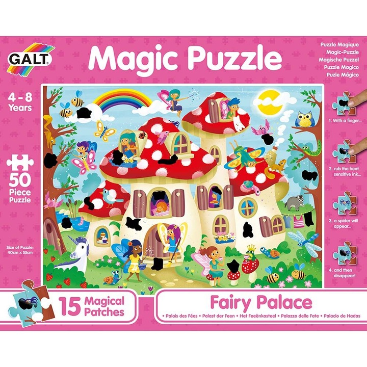 Магически пъзел, Дворецът на феите, 50 части, Galt Toys