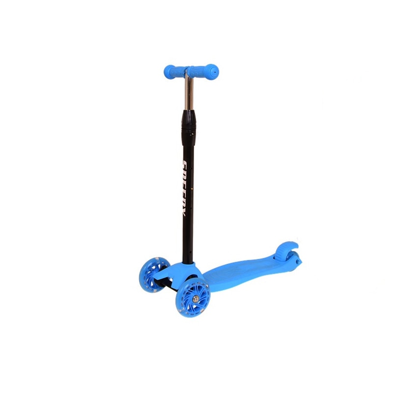 Trotineta pentru copii cu roti luminoase Malipen, albastru