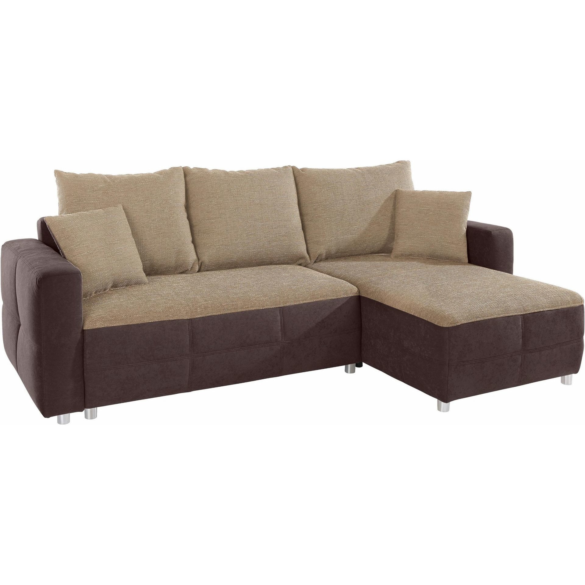 Coltar extensibil Sani Quadro , 235x150 cm, Maro / Maro Deschis