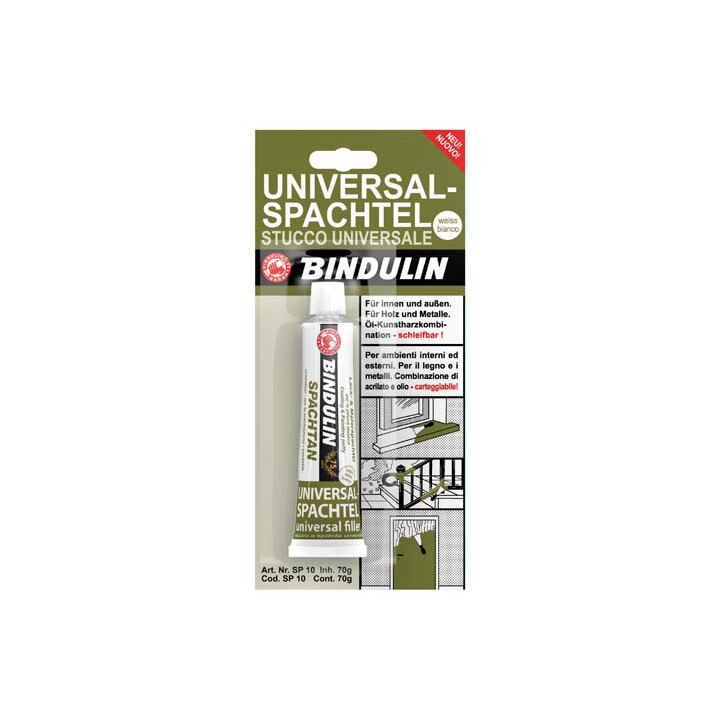 Chit universal 70 g, Culoare alb Bindulin