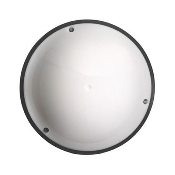 Plafoniera de exterior IP54 cu bec LED 11.5W, 1050lm, E27 , lumina calda inclus Negru 11.5 W Plafoniera de exterior IP54 cu bec LED 11.5W, 1050lm, E27 , lumina calda inclus Negru 11.5 W