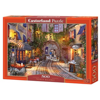 Puzzle Castorland, Alee Franceza, 500 piese Puzzle Castorland, Alee Franceza, 500 piese