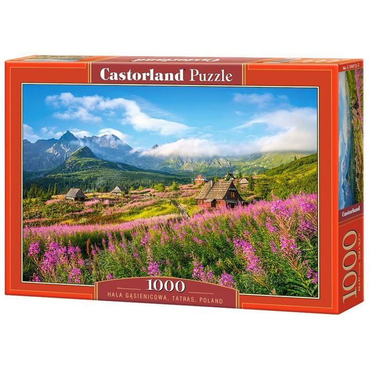 Castorland puzzle, 1000 db-os, Hala Gasienicowa, Tátra, Lengyelország