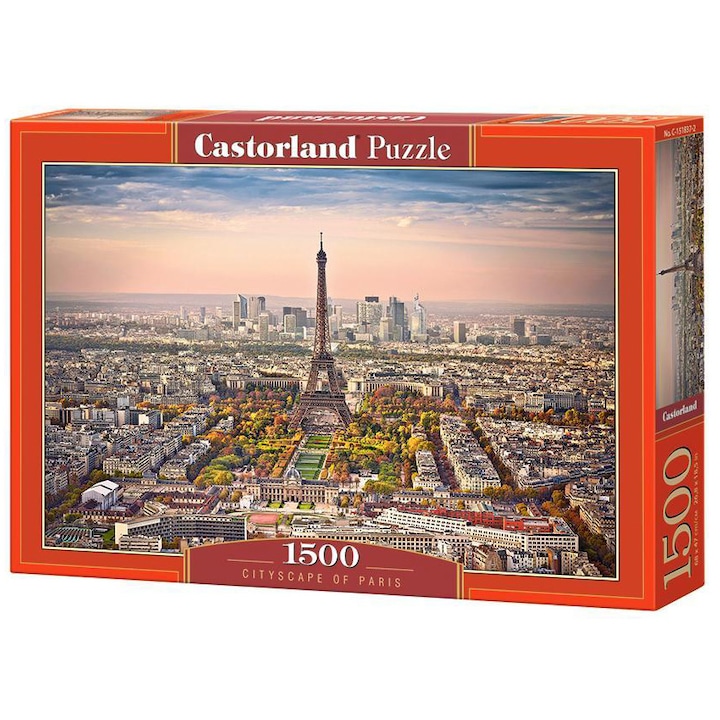 Puzzle Castorland, Paris, 1500 piese
