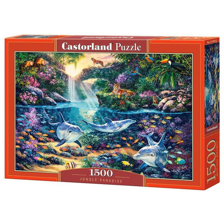 Puzzle Castorland, Dzsungel paradicsom, 1500 darabos
