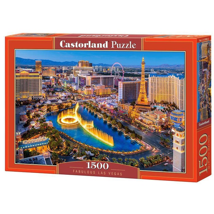 Пъзел Castorland, Fabulous Las Vegas, 1500 части