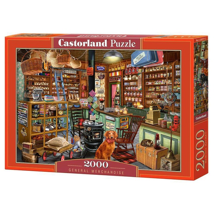 Пъзел Castorland, В магазина, 2000 части