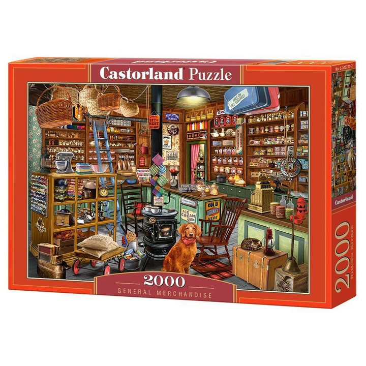 Puzzle Castorland, La Magazin, 2000 piese