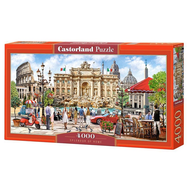 Пъзел Castorland, Рим, 4000 части