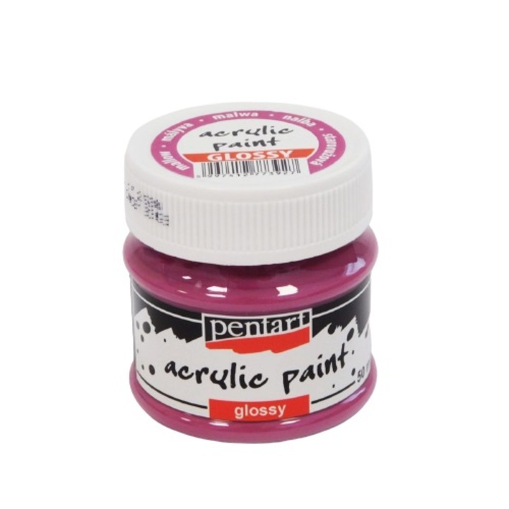 Боя, Гланцова акрилна, лилав, 50 мл