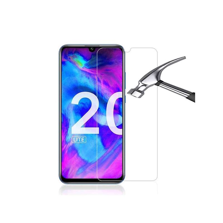 Стъклен скрийн протектор, Tempered Glass за Huawei P Smart 2019, Прозрачен