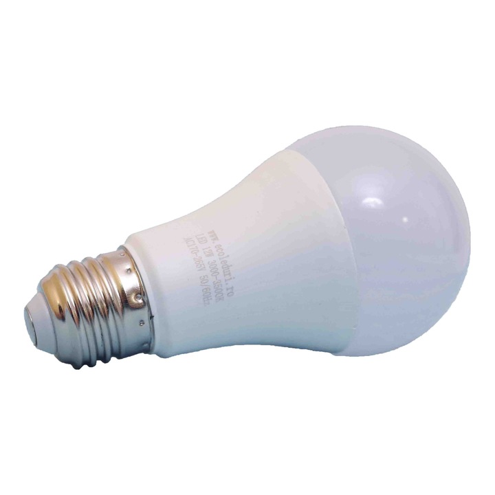 Bec LED E27 12W 3500K Ecoleduri