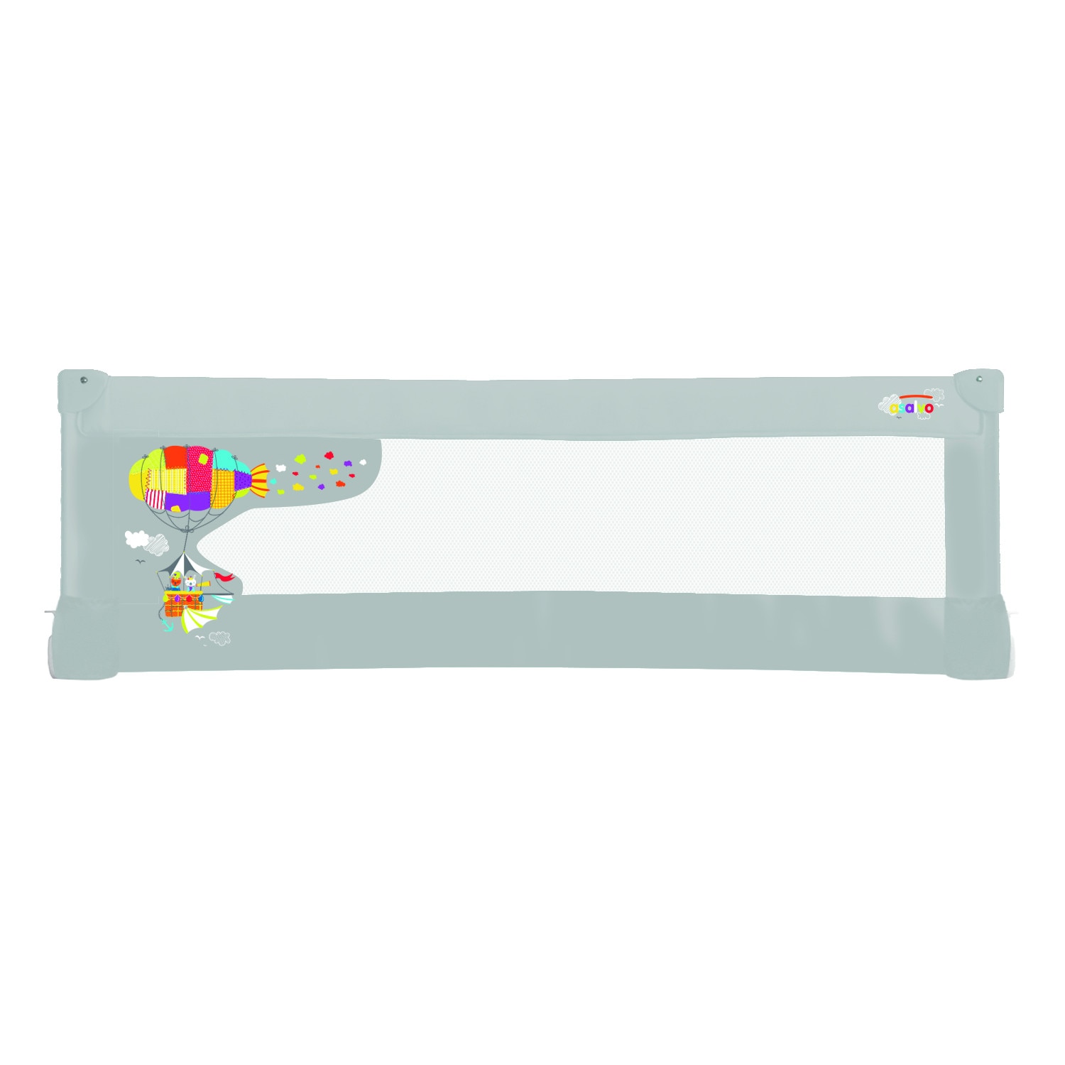 Balustrada de protectie pentru pat Asalvo BED RAIL 150 cm Zeppelin Grey