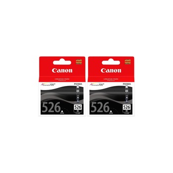 Pachet cartuse cerneala CLI-526BK negru x2 Canon original 4370 pagini Pachet cartuse cerneala CLI-526BK negru x2 Canon original 4370 pagini