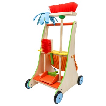 Set jucarii din lemn pentru curatenie Mappy Set jucarii din lemn pentru curatenie Mappy