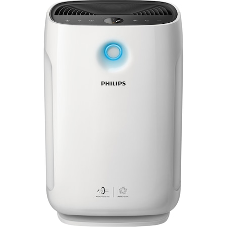 Purificator de aer Philips AC2889/10, control aplicatie Air Matters, Tehnologie AeraSense, Tehnologie VitaShield, Feedback real privind calitatea aerului, Conectivitate Bluetooth, 3 moduri automate, diplay numeric, Senzor PM2,5, Alb