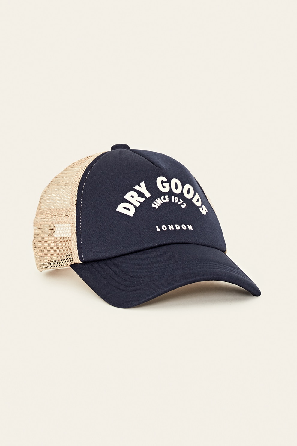 Pepe Jeans London, Sapca cu segment din plasa pe partea din spate Bleu, Negru/Maro