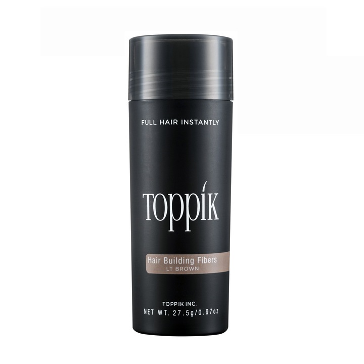 Фибри за фина коса TOPPIK, пудра, Лек сатен, 27гр