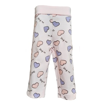 Pantaloni lungi fete, License Factory, roz, marimea 68 cm Pantaloni lungi fete, License Factory, roz, marimea 68 cm