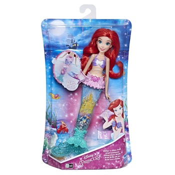 Papusa Disney Princess - Glitter and Glow, Ariel Papusa Disney Princess - Glitter and Glow, Ariel