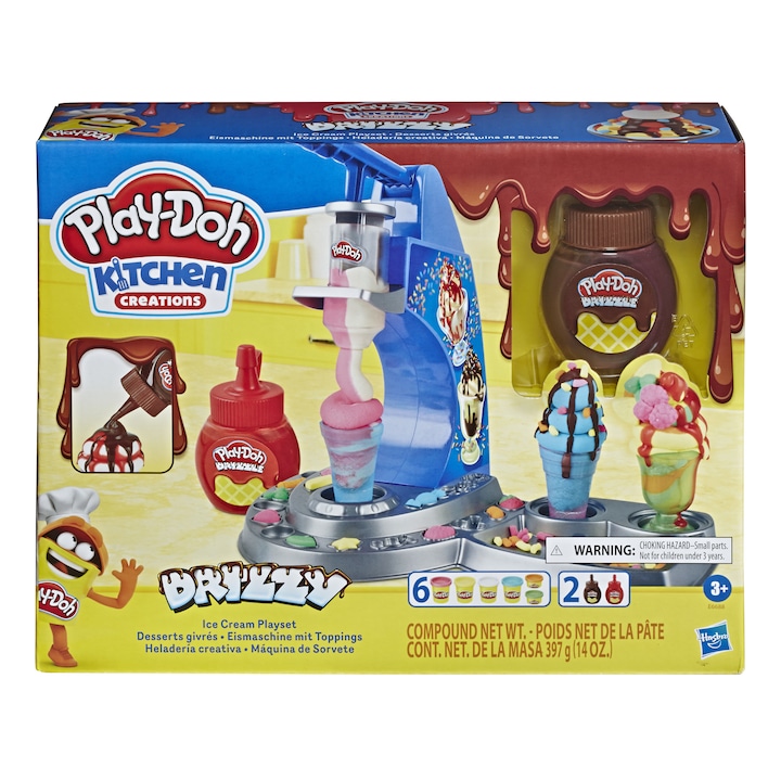 Play-Doh - Kitchen Creations: Jégkrém készítő gyurmakészlet