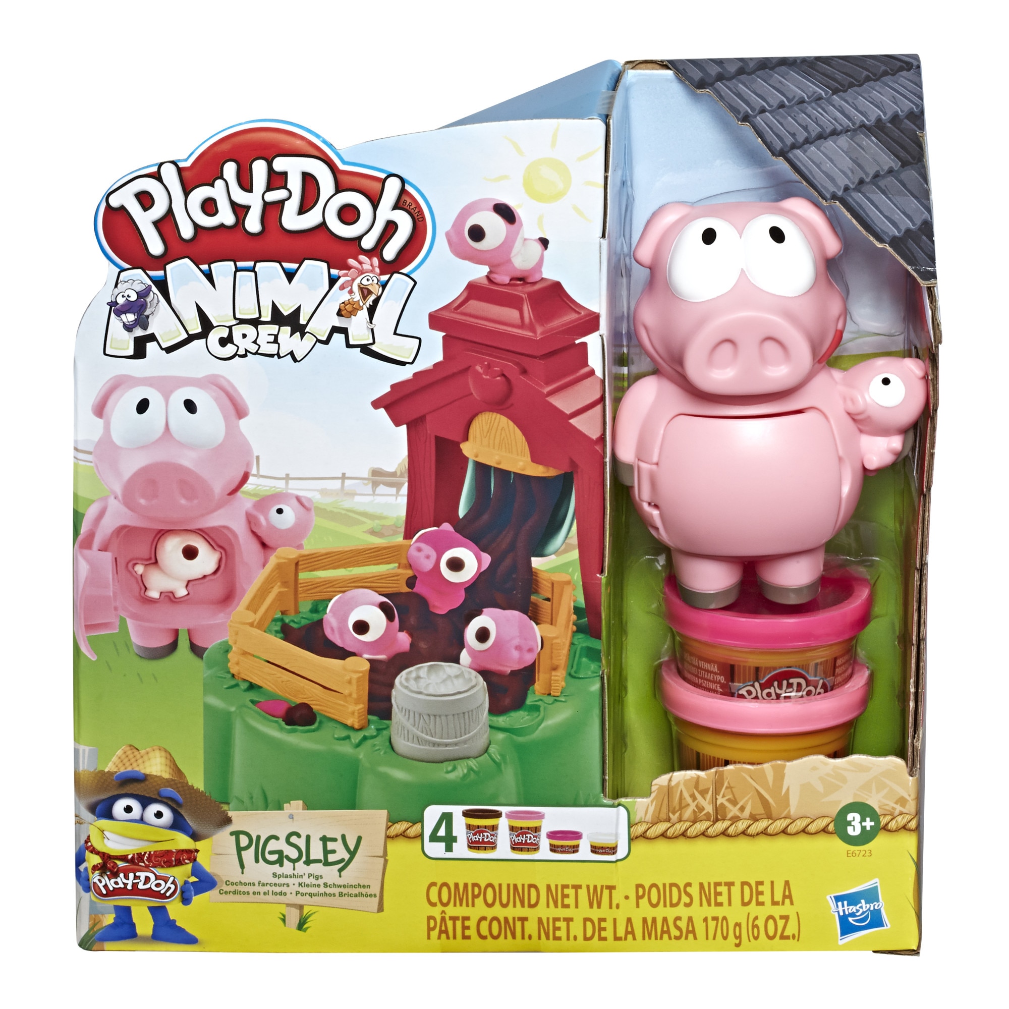 Set Play-Doh - Animal Crew: Familia Purcelusilor