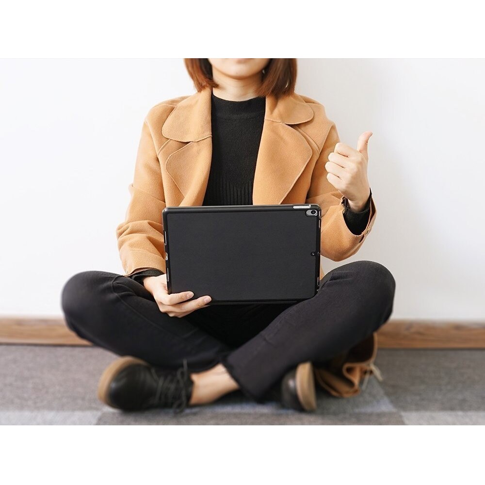 Husa cu Tastatura BlueTooth 4.0 Dux Ducis pentru Apple iPad Air 3 (2019) 10.5", Negru