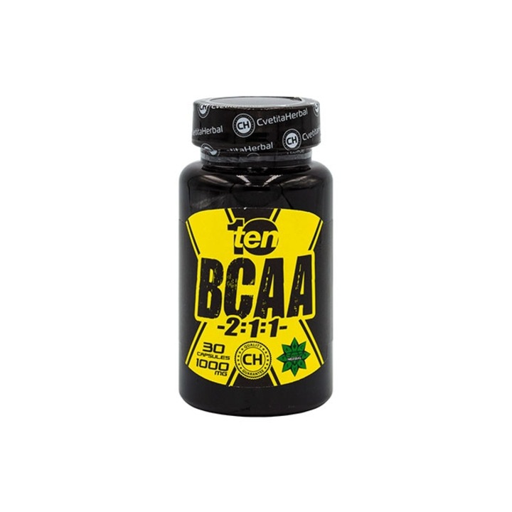 Cvetita Herbal, Táplálékkiegészítő, BCAA 211, 30 kapszula