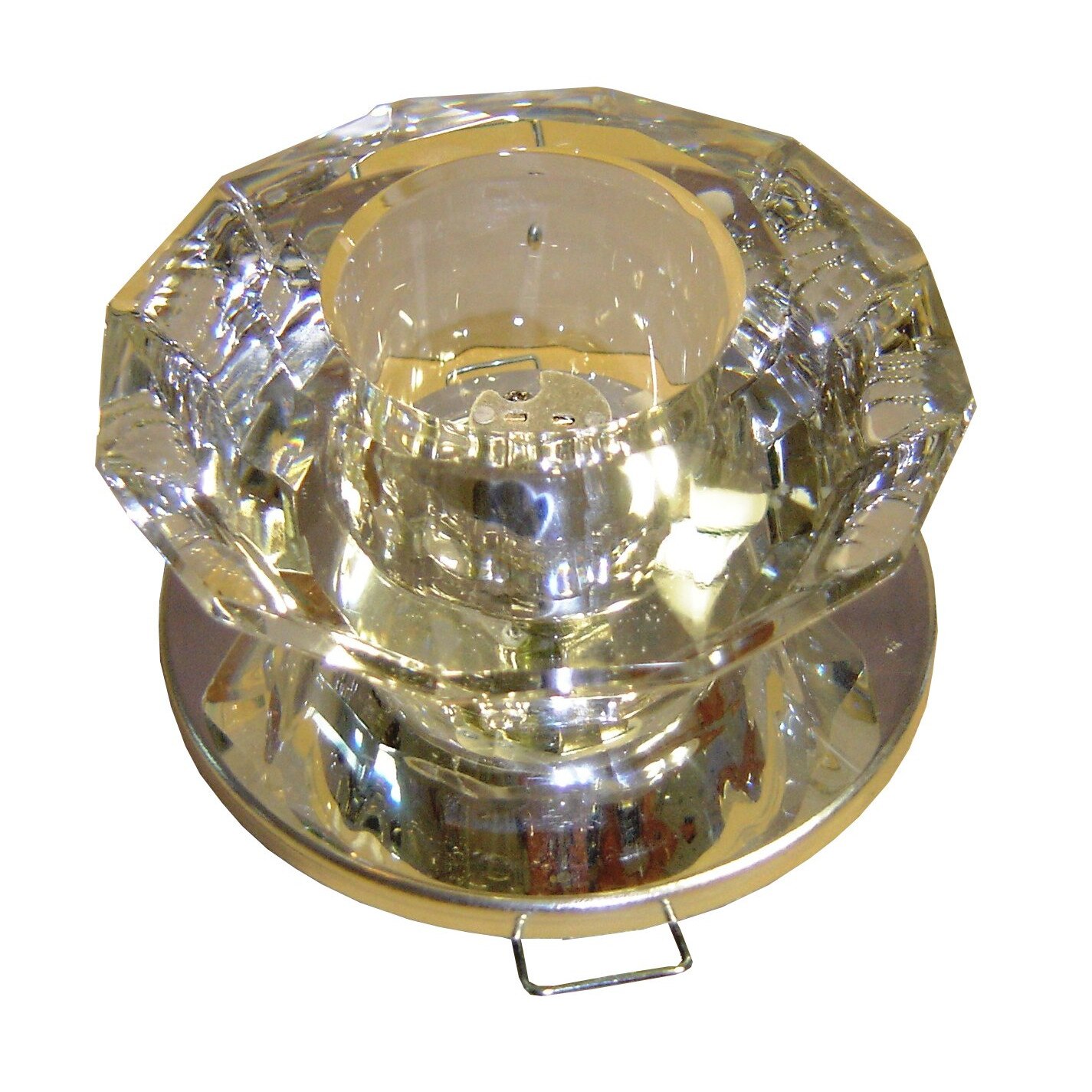 Spot conic sticla cromat bec 2.5W inclus