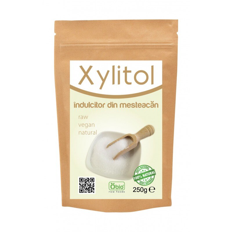 Xylitol Pulbere Ecologica 250g, Obio