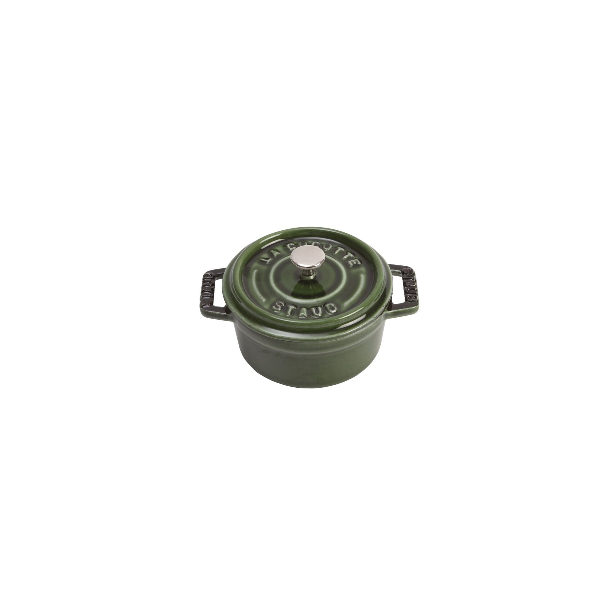 Oala Mini-Cocotte fonta 10 cm/0,25 l, Basil - Staub