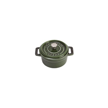 Oala Mini-Cocotte fonta 10 cm/0,25 l, Basil - Staub Oala Mini-Cocotte fonta 10 cm/0,25 l, Basil - Staub