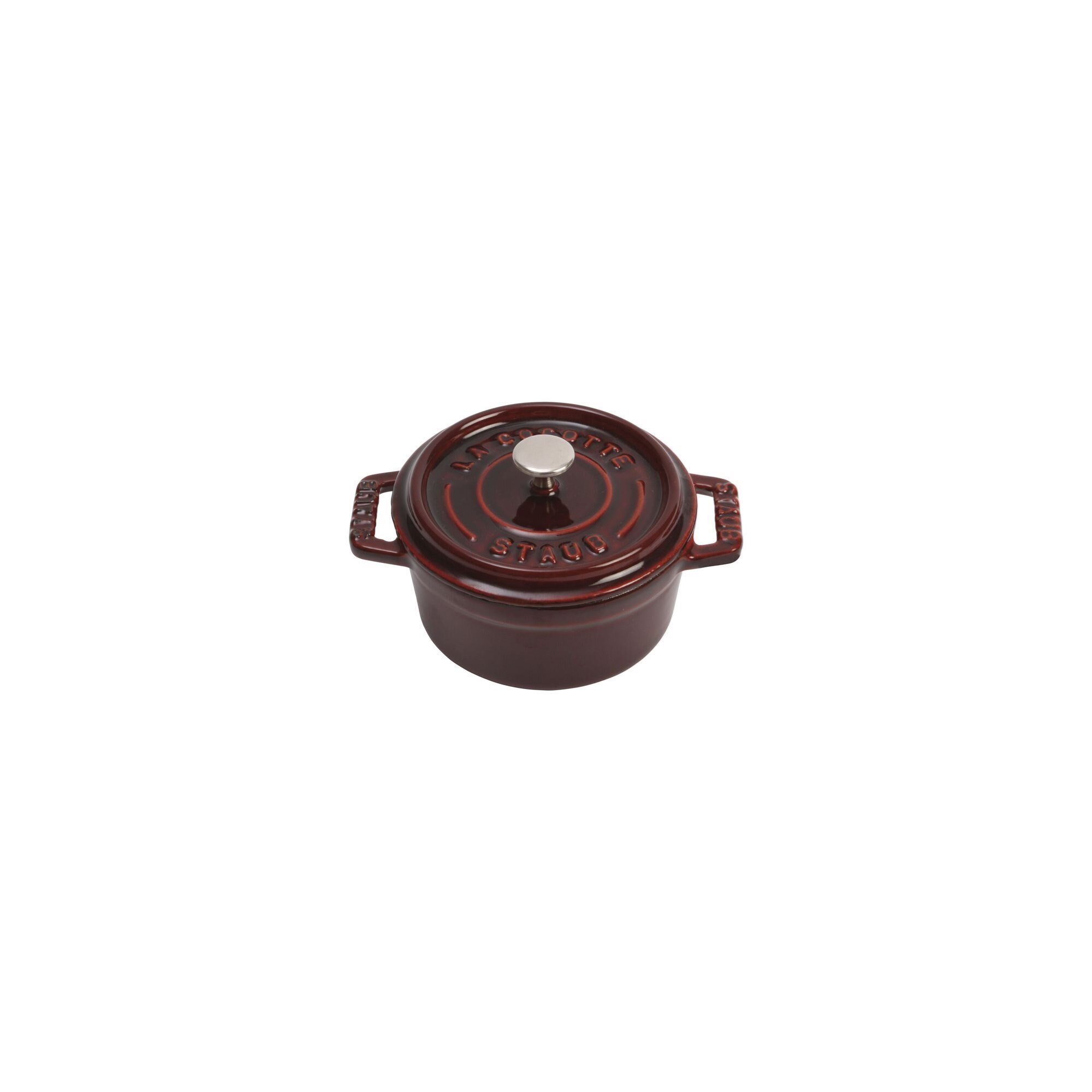 Oala Mini-Cocotte fonta 10 cm/0,25 l, Grenadine - Staub