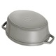 Oala Cocotte ovala, fonta, 31cm/5,5L, Graphite Grey - Staub