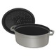 Oala Cocotte ovala, fonta, 31cm/5,5L, Graphite Grey - Staub