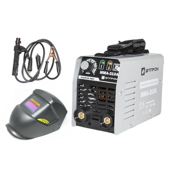 Invertor Elprom 310A + Masca De Sudura Heliomata Invertor Elprom 310A + Masca De Sudura Heliomata