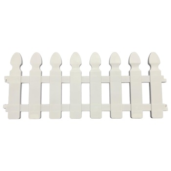 Set gard pentru gradina Strend Pro F7052, 4 buc, Lungime totala 2m, alb Set gard pentru gradina Strend Pro F7052, 4 buc, Lungime totala 2m, alb