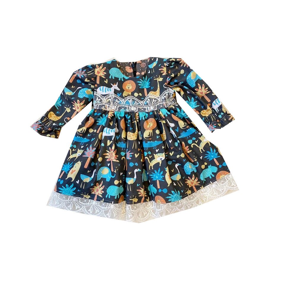 Rochie fetita,Bella, mel jungla si